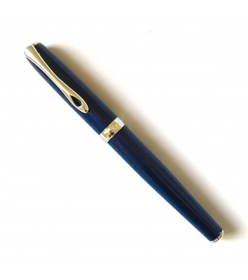 Stylo-plume Diplomat Excellence A2 Bleu nuit, fabriqué en Allemagne