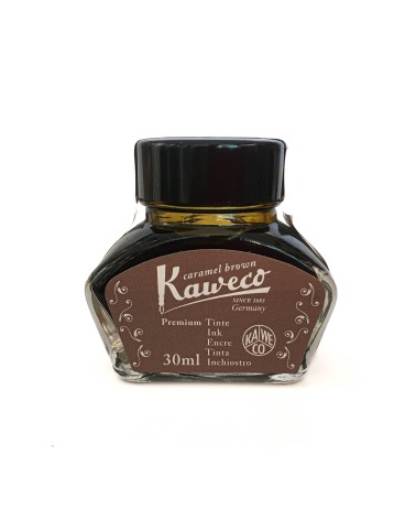 Encre Kaweco pour stylos-plume, 30 ml, couleur « Caramel Brown »