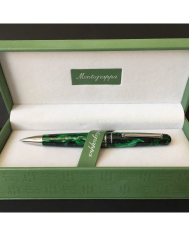 Stylo-bille Elmo 01 Fantasy Blooms Vert dans son coffret