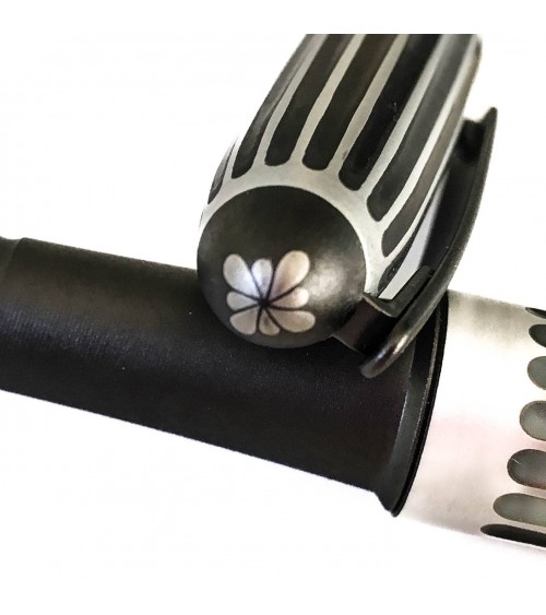 Stylo-plume Diplomat Aero Stripes, bec (plume) acier inoxydable