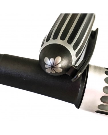 Stylo-plume Diplomat Aero Stripes, bec (plume) acier inoxydable