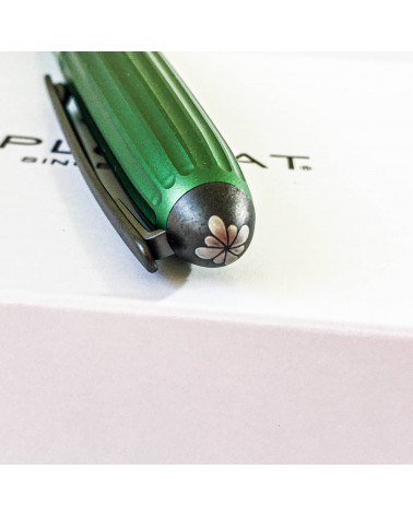 Stylo-plume Diplomat Aero Vert, bec (plume) acier inoxydable EF, F, ou M, à L'Ecritoire design, Lausanne