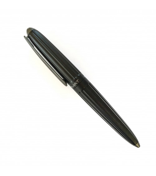 Stylo-plume Diplomat Aero Noir, bec (plume) acier inoxydable EF, F, ou M, à L'Ecritoire design, Lausanne