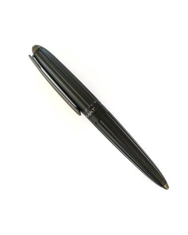 Stylo-plume Diplomat Aero Noir, bec (plume) acier inoxydable EF, F, ou M, à L'Ecritoire design, Lausanne