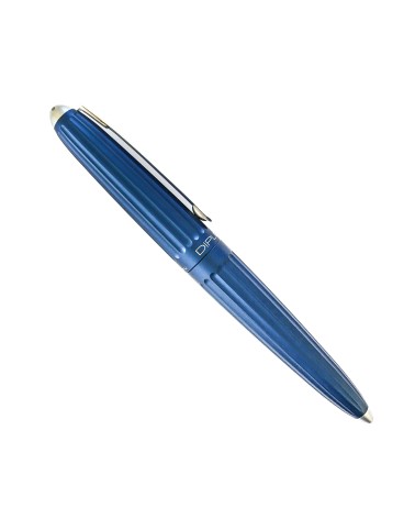 Stylo-plume Diplomat Aero Bleu, bec (plume) acier inoxydable EF, F, M ou L, à L'Ecritoire design, Lausanne