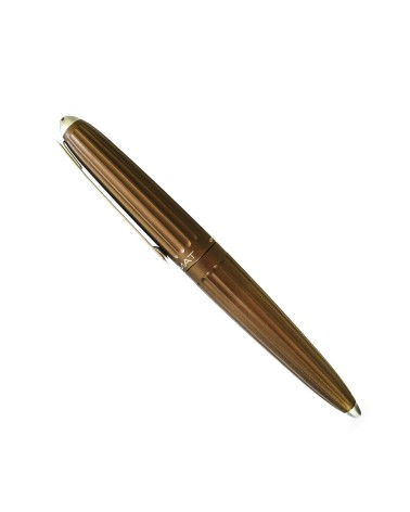 Stylo-plume Diplomat Aero Brun, bec (plume) acier inoxydable EF, F, M, ou L, à L'Ecritoire design, Lausanne