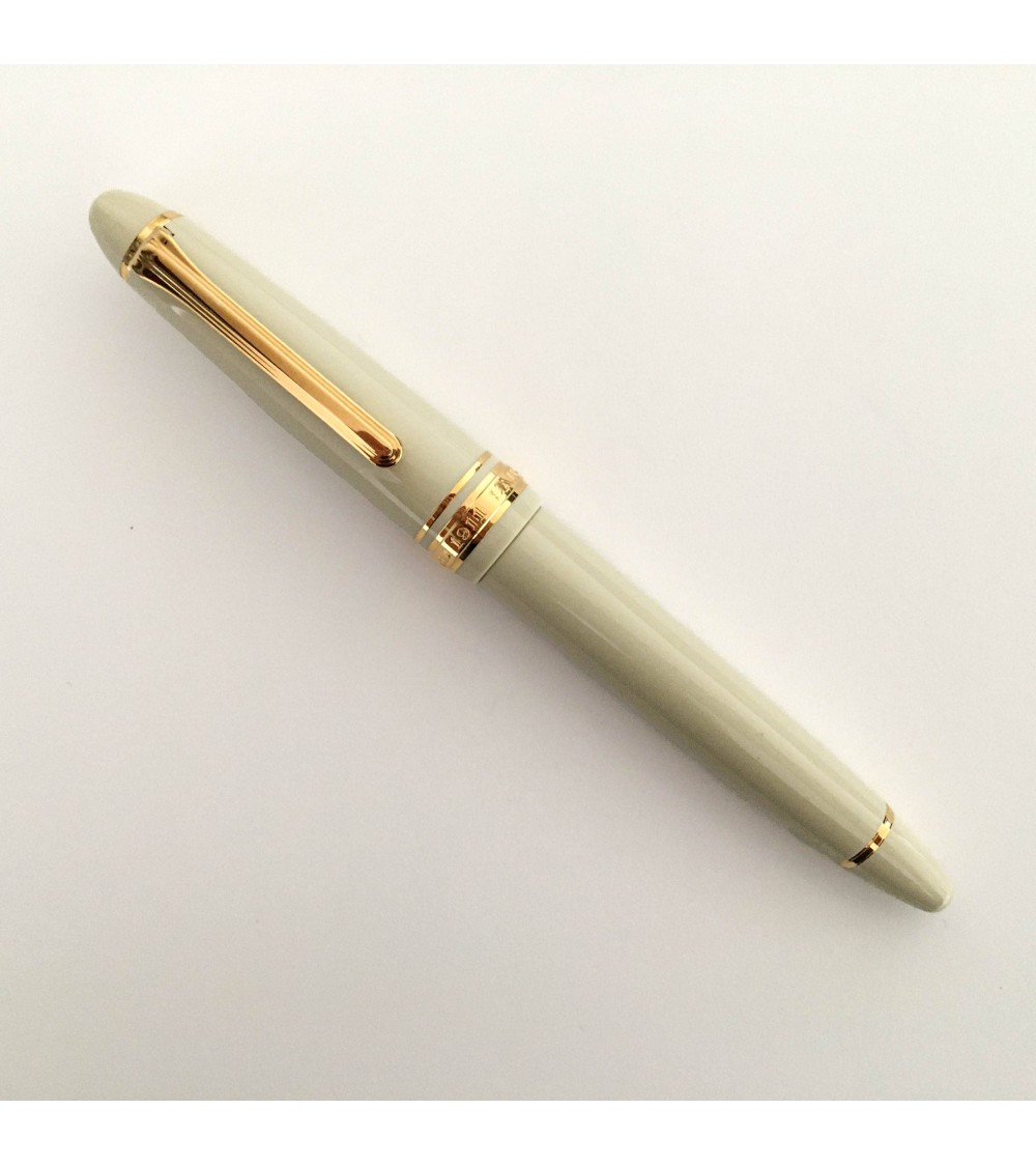 Stylo-plume Sailor 1911S Gold Ivory, à L’Ecritoire design, Lausanne
