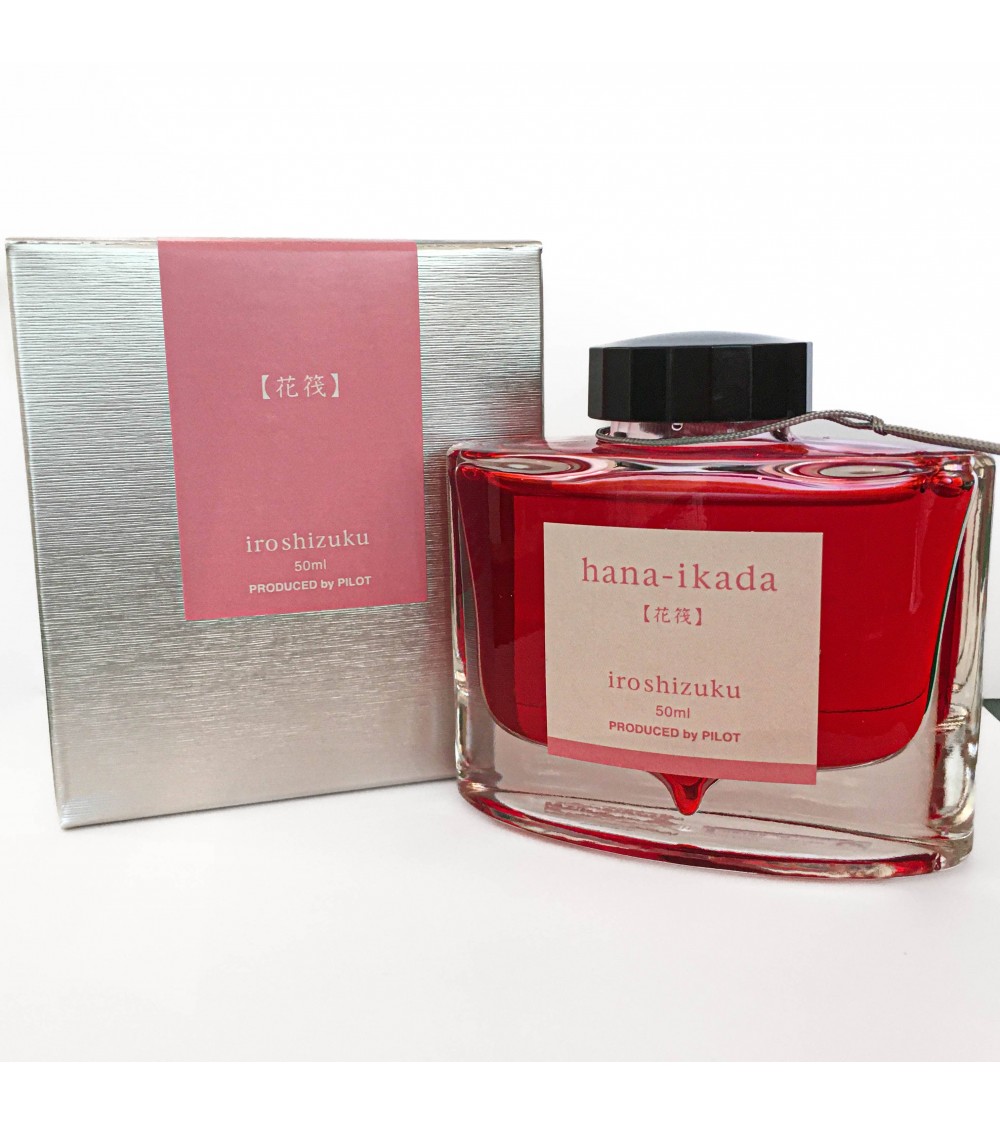 Encre Iroshizuku pour stylos-plume, 50ml, couleur Hana-Ikada (rose clair)