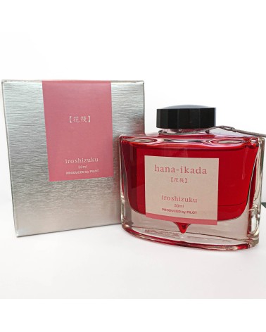 Encre Iroshizuku pour stylos-plume, 50ml, couleur Hana-Ikada (rose clair)