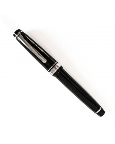 Stylo-plume Sailor PG slim Silver Black, à L’Ecritoire design, Lausanne