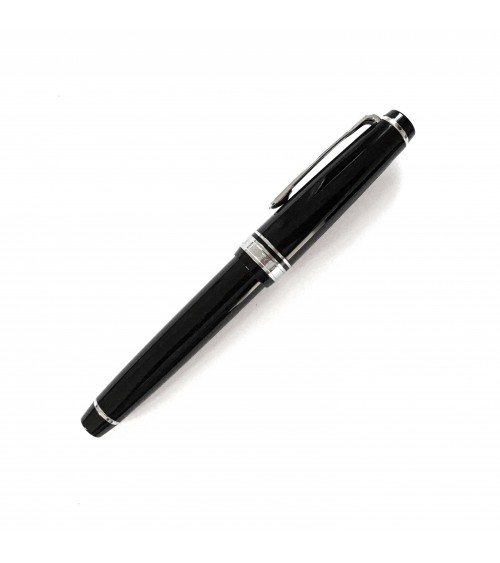 Stylo-plume Sailor PG slim Silver Black, à L’Ecritoire design, Lausanne