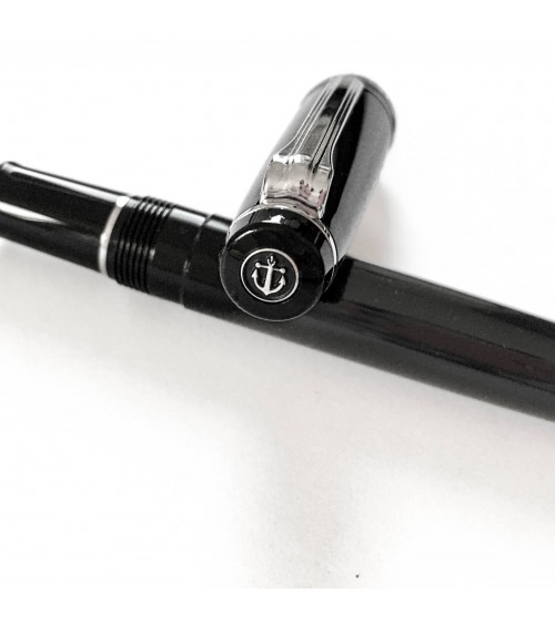 Stylo-plume Sailor PG slim Silver Black, à L’Ecritoire design, Lausanne