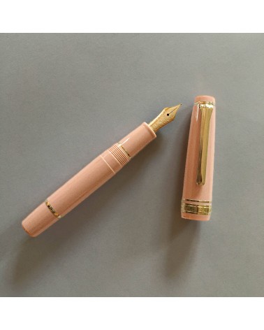 Stylo-plume Sailor PG Slim Mini Gold Zyne Pink, bec or 14 carats MF, à L’Ecritoire design, Lausanne