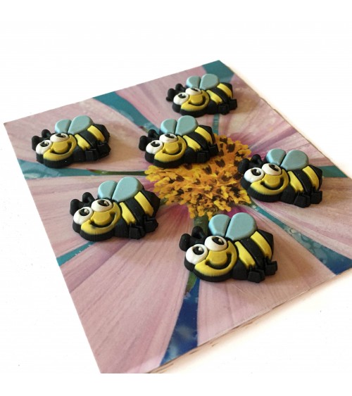 Aimants Trendform Honey Bee, 6 pièces, aimant force 3
