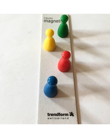 Aimants Trendform Figura 4 pièces, aimant force 3