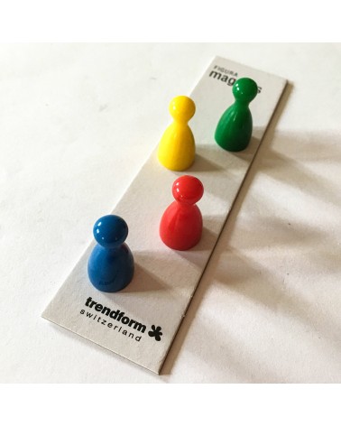 Aimants Trendform Figura 4 pièces, aimant force 3