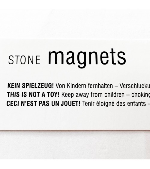 Aimants Trendform Stone, 5 pièces, aimant force 3