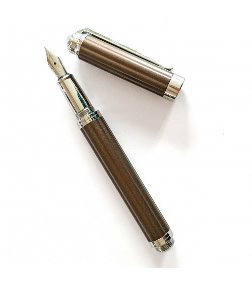 Stylo-plume Récife Iron Age Waldorf Bronze, plume M