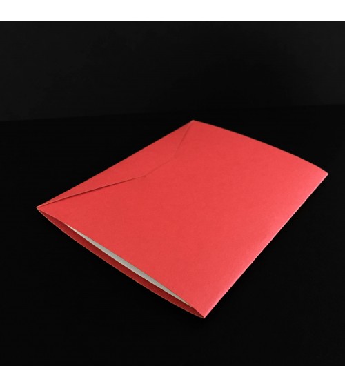 Carte pop-up Rifletto, Mini Fleurs, rouge, fabriquée en Allemagne. L'Ecritoire design, Lausanne.