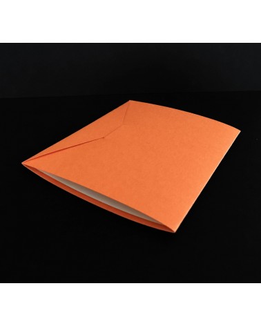 Carte pop-up Rifletto, Mini Lapins, orange, fabriquée en Allemagne. L'Ecritoire design, Lausanne.