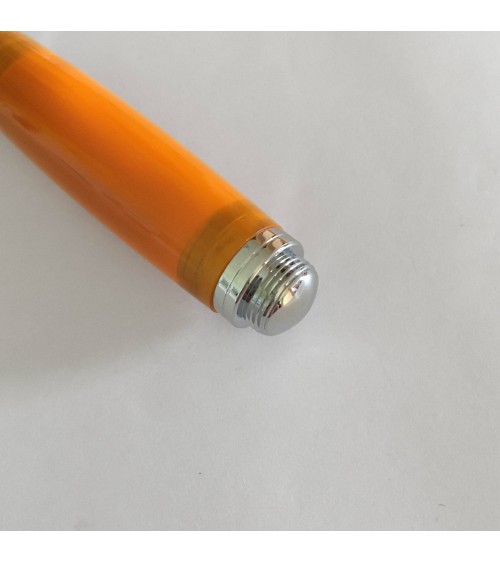 Stylo-plume Récife Baoshi Soyouz Opale (tons orange clairs et foncés, effet chatoyant), plume en acier F