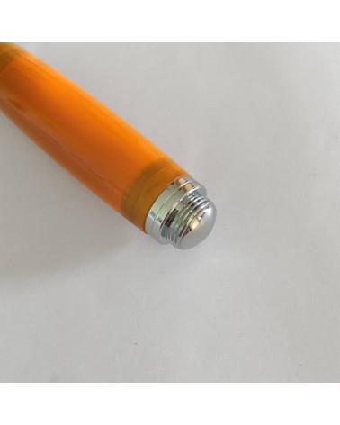 Stylo-plume Récife Baoshi Soyouz Opale (tons orange clairs et foncés, effet chatoyant), plume en acier F