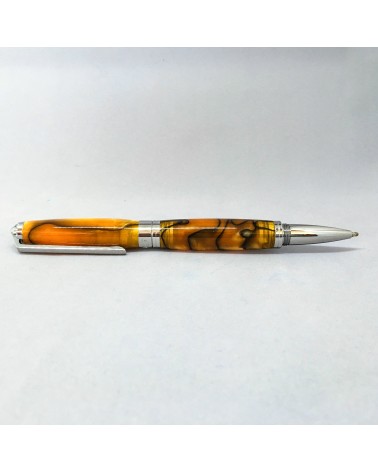 Roller Récife Pearl Soyouz orange (tons oranges, bruns et noir, effet chatoyant)