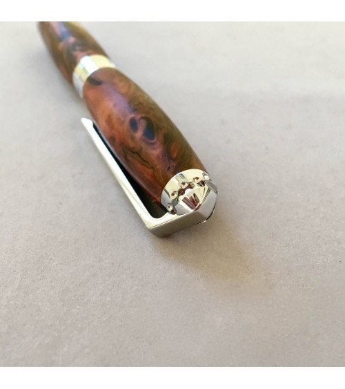 Roller Récife Baoshi Soyouz ambre mat (tons noir et brun clair et foncé)