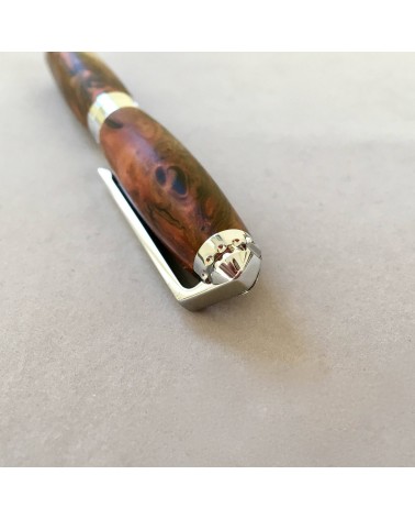 Roller Récife Baoshi Soyouz ambre mat (tons noir et brun clair et foncé)