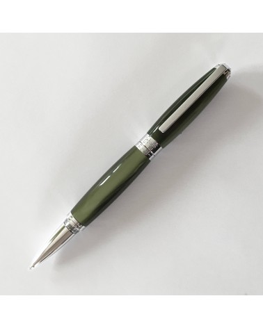 Roller Récife Baoshi Soyouz Jade (tons vert bouteille-gris clairs et foncés, effet chatoyant)