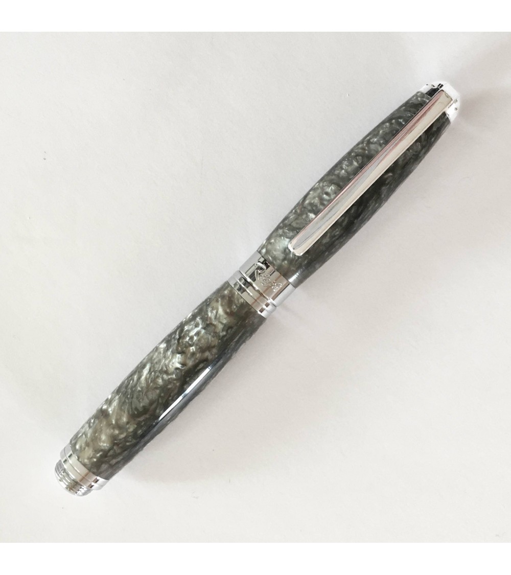 Roller Récife Baoshi Soyouz Quarz (tons vert-gris clairs et foncés, effet chatoyant)