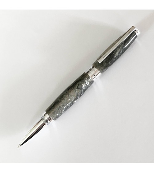 Roller Récife Baoshi Soyouz Quarz (tons vert-gris clairs et foncés, effet chatoyant)