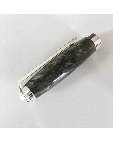 Roller Récife Baoshi Soyouz Quarz (tons vert-gris clairs et foncés, effet chatoyant)