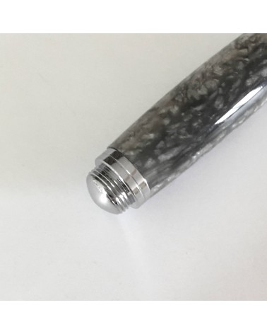 Roller Récife Baoshi Soyouz Quarz (tons vert-gris clairs et foncés, effet chatoyant)