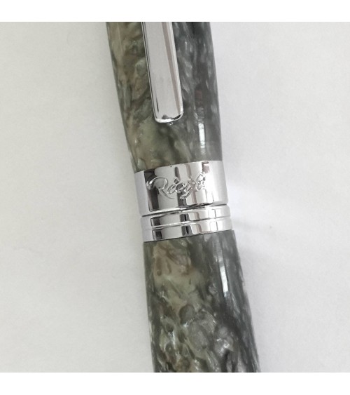 Roller Récife Baoshi Soyouz Quarz (tons vert-gris clairs et foncés, effet chatoyant)