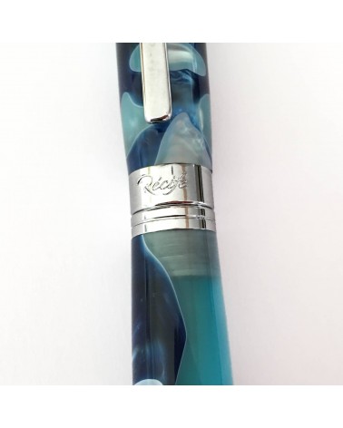 Roller Récife Pearl Soyouz Bleu-Turquoise (tons bleu roi et bleu turquoise, accents blanc nacré)