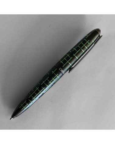 Stylo-bille Diplomat Elox Matrix Black Green, fabriqué en Allemagne