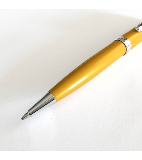 Stylo-bille Diplomat Excellence A2 yellow, fabriqué en Allemagne