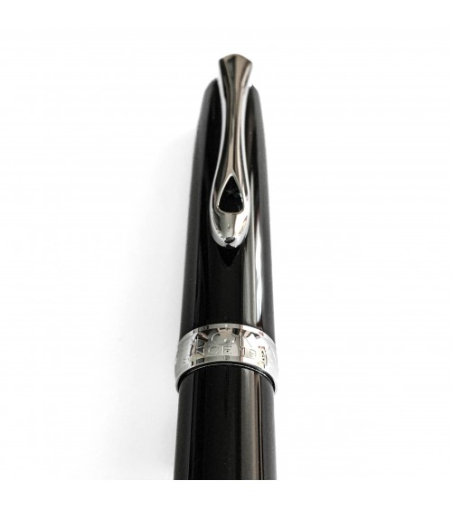 Stylo-bille Diplomat Excellence A2 Noir laqué, fabriqué en Allemagne