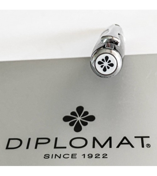 Stylo-bille Diplomat Excellence A2 Noir laqué, fabriqué en Allemagne