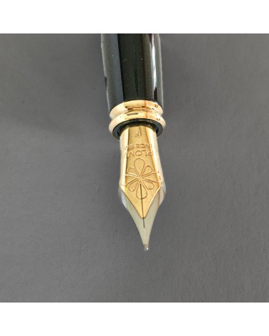 Stylo-plume Diplomat Excellence A2 Blanc perle, attributs dorés, fabriqué en Allemagne