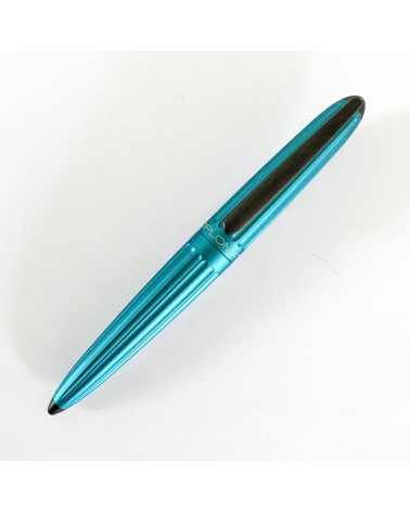 Stylo-plume Diplomat Aero Turquoise, bec (plume) acier inoxydable, fabriqué en Allemagne