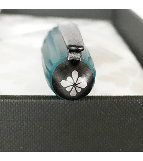 Stylo-plume Diplomat Aero Turquoise, bec (plume) acier inoxydable, fabriqué en Allemagne