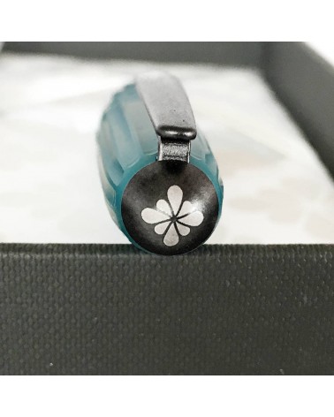 Stylo-plume Diplomat Aero Turquoise, bec (plume) acier inoxydable, fabriqué en Allemagne