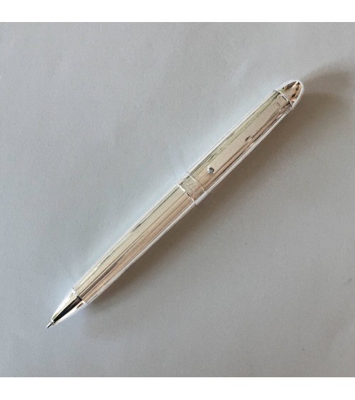 Stylo-bille Waldmann Précieux, argent massif sterling 925, fabriqué en Allemagne