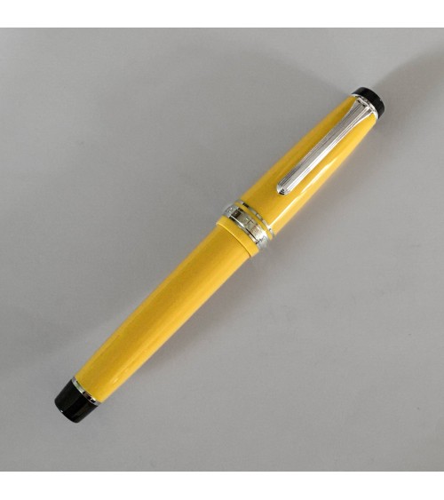 Stylo-plume Sailor PG slim Silver Yellow bec or largeur M