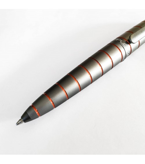 Stylo-bille Diplomat Elox Grey Orange