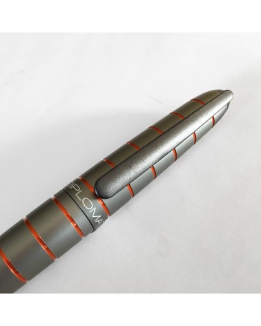 Stylo-bille Diplomat Elox Grey Orange