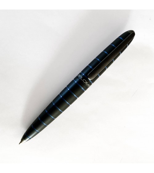 Stylo-bille Diplomat Elox Ring Black Blue