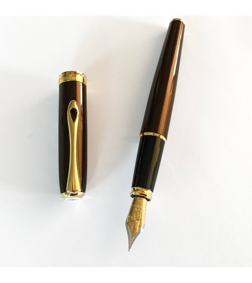 Stylo-plume Diplomat Excellence A2 Marrakech, attributs dorés, fabriqué en Allemagne